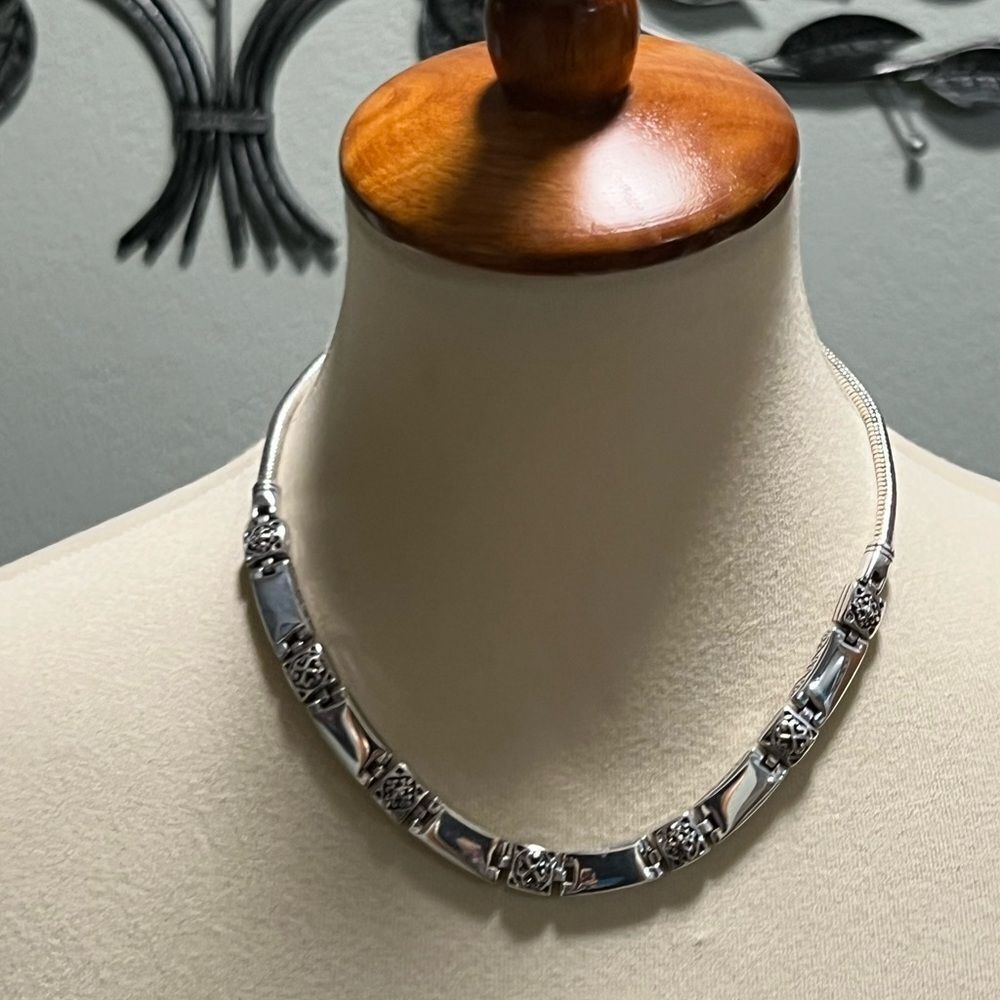 Brighton Silver Tribeca Necklace NWOT